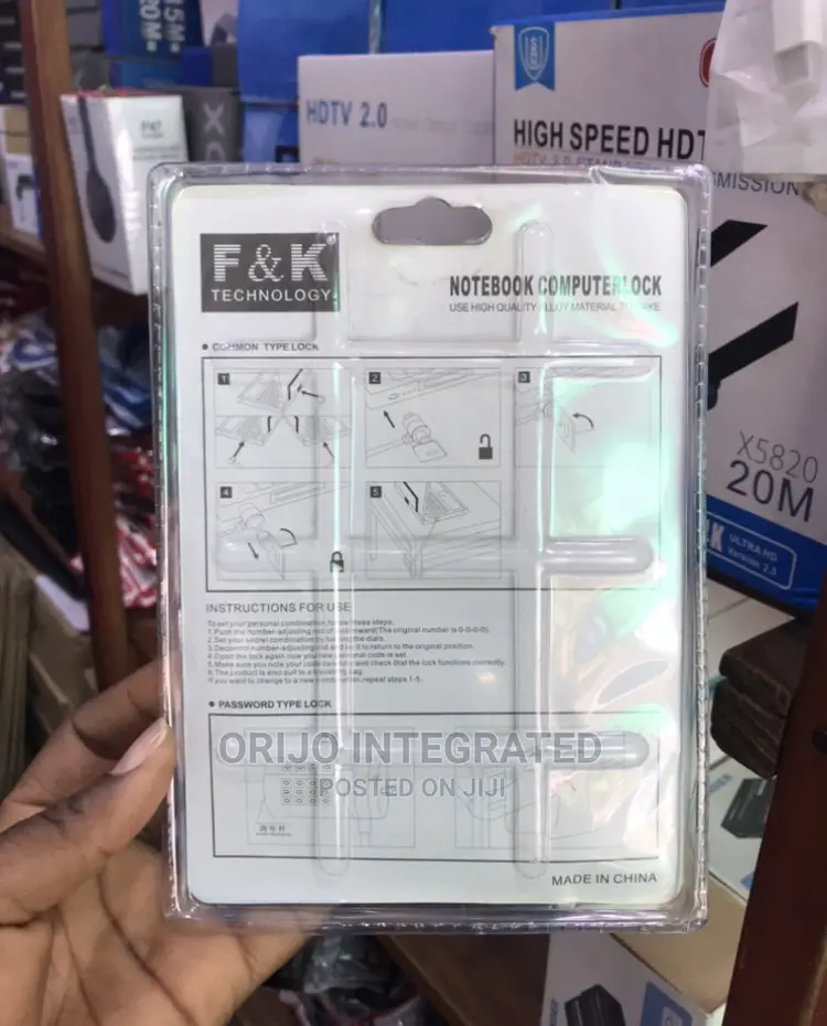 F K Notebook Computerlock