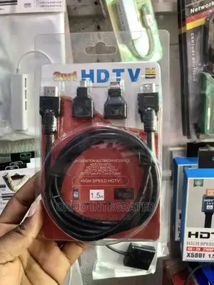 3in1 1.5m High Speed HDTV Cable