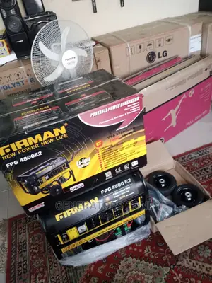 New Firman Fpg4800e2 6.5kva Automatic Generator Low Noise
