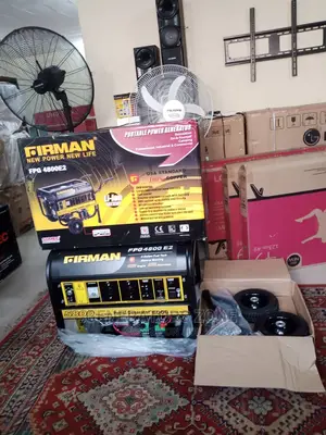New Firman Generator PLUS Tyres Fpg4800e2 6.5kva Automatic