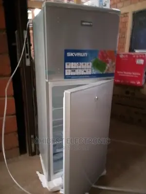 Skyrun Two Door Fridge 118 Liters With a Year Warranty New