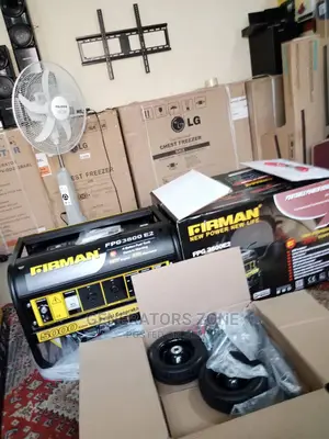 Firman Fpg3800e2 5.5kva Key Starter PLUS Two Tyres