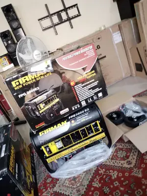 Firman Petrol Generator Fpg3800e2 5.5kva With Tyres - Auto