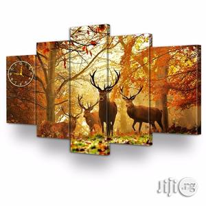 5 Piece Canvas Wall Art Print (Reference: Cp070)
