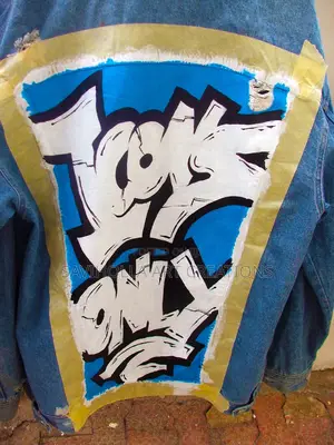 Hand Painting Custom Denim Jacket