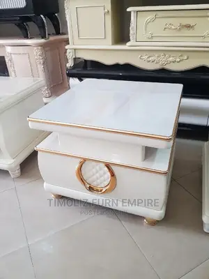 Coffee Table With Two Sides Drawers, High Quality.
