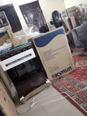 Skyrun Gas Cooker 4 Burners - Brown GCS-4G/MS500Z