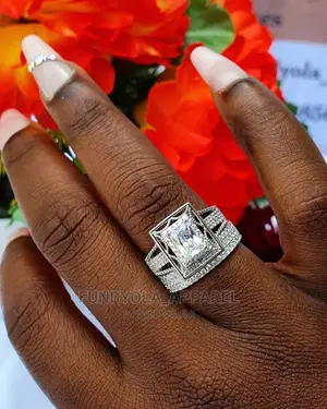 925 Sterling Silver Bridal Set