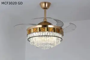 Chandelier Fan Light With Bluetooth