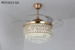 Chandelier Fan Light With Bluetooth