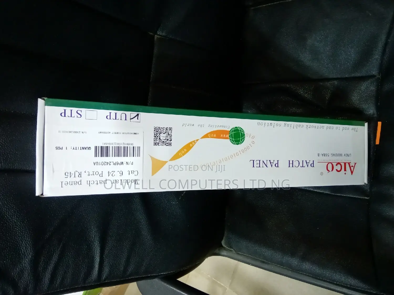 24 Ports Utp Patch Panel