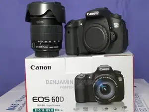 Canon 60d With 18-135mm Lens