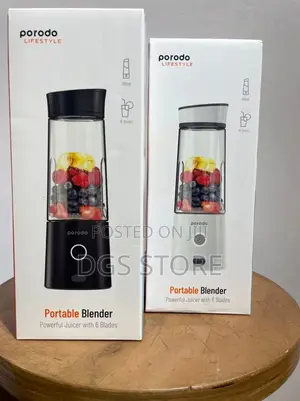 Porodo Portable Blender Rechargeable With Inbuilt Battery