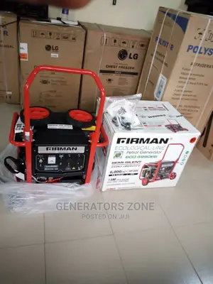 Firman ECO4990ES 6.5KVA Generator + Key Starter 100% COPPER
