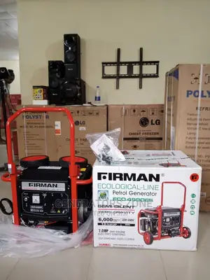 Firman Ecological 6.5kva Generator Eco4990es+Tyres Automatic