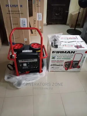 New Firman Ecological Keystart Generator 6.5kva Eco4990es