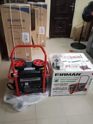 Firman Semi Silent Automatic Generator Eco4990es-6.5kva