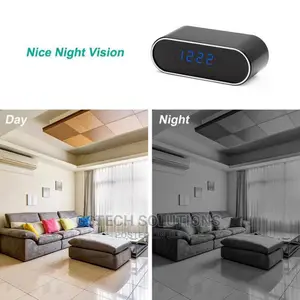 Digital Clock Camera With Wifi