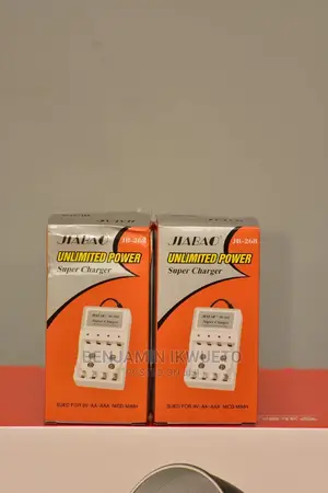 Charger for Rechargeable Finger Batteries.