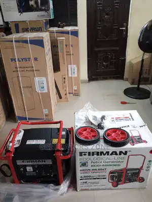 100% Copper Firman Automatic Generator Rated6.5kva Eco4990es