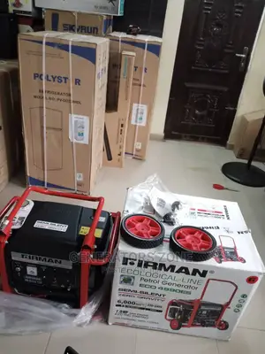 Firman Generator With 100% Copper Eco4990es 6.5kva Automatic