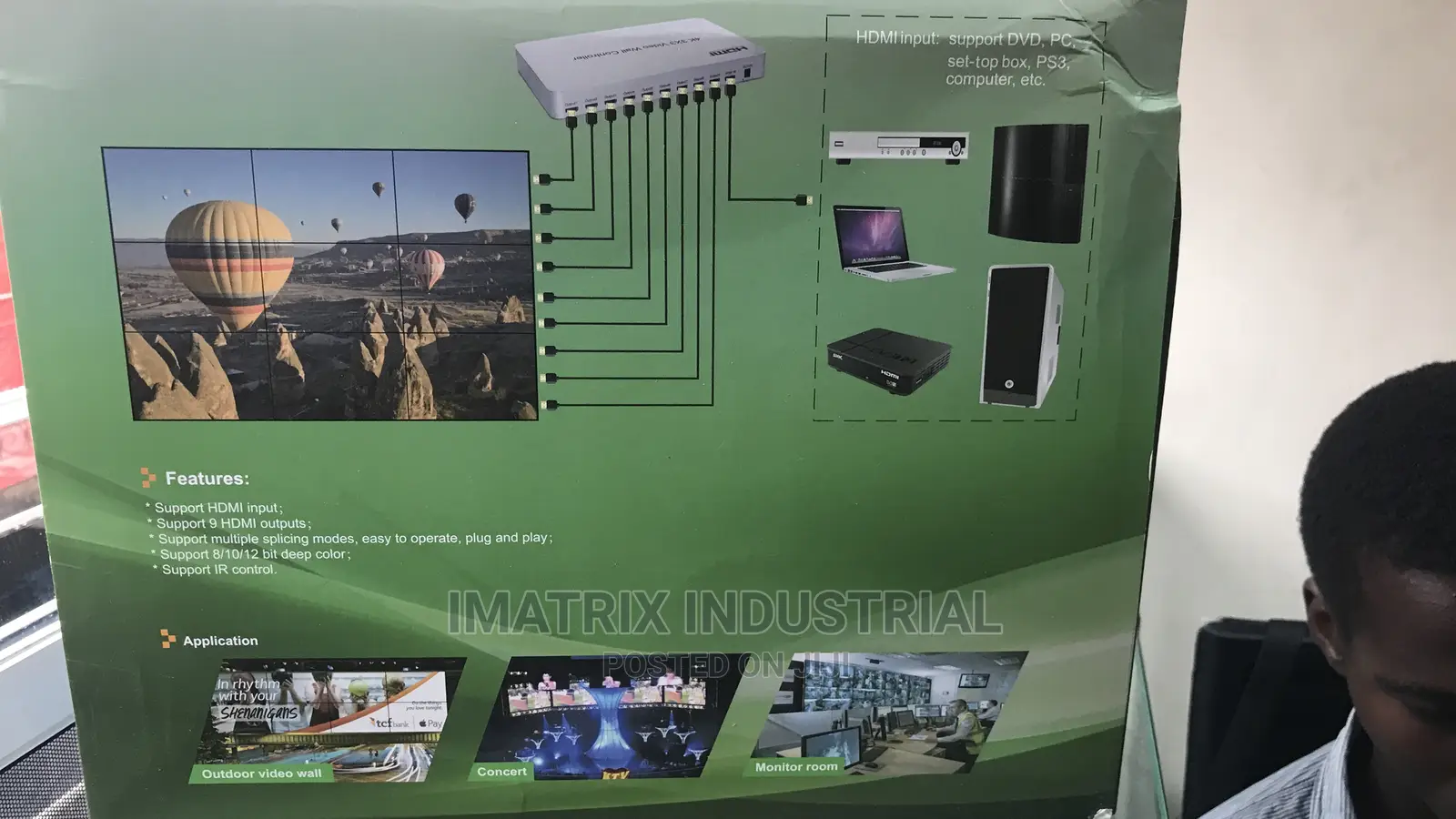3*3 Video Wall Controller