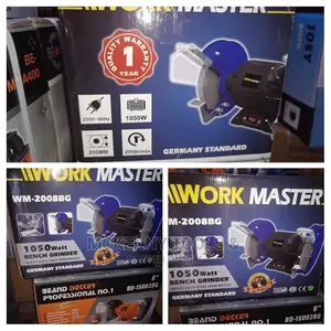 Work Master Heavy Duty Industrial 8" Bench Grinder Machine