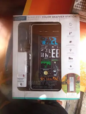 Wireless Color Weather Station.