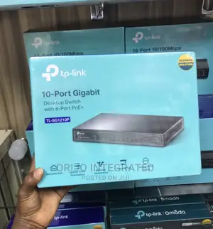 Link Tl-Sg1210p 10-Port Gigabit Desktop Switch, 8port Poe+