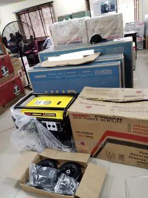 Sumec Firman Generator With Tyres- Keystart 9.5kva Spg3800e2