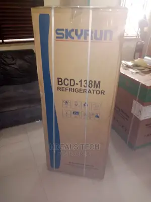 Skyrun BCD-138M 138litres Double Door Top Mount Fridge