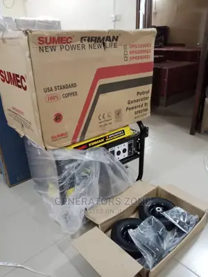 Sumec Firman 5.5kva Generator Spg3800e2 Keystart-Low Noise