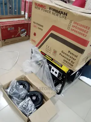 Sumec Firman Spg3800e2 9.5kva +Tyres, Automatic Generator