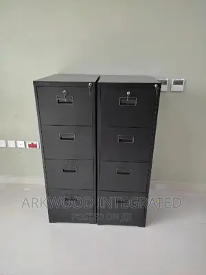 Metal File Cabinet With Safe