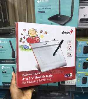 Genius 4'x5.5' Graphic Tablet With Cordlesspen Easypen I405x