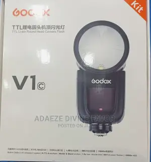 Godox TTL Li-Ion Round Head Camera Flash