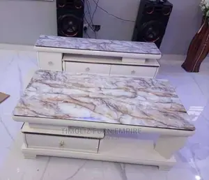 Adjustable TV Stand and Table With Various Storage Spaces.