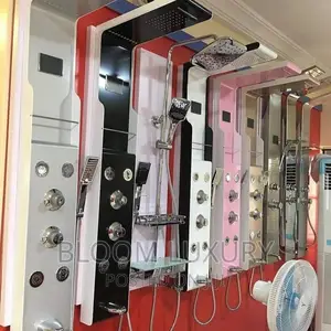 Shower With LED Lights