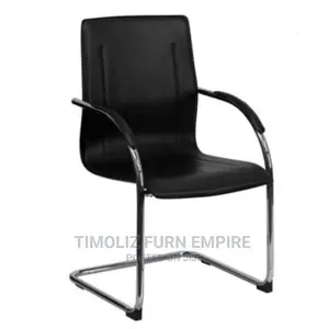 Comfortable Visitors Chair-Black
