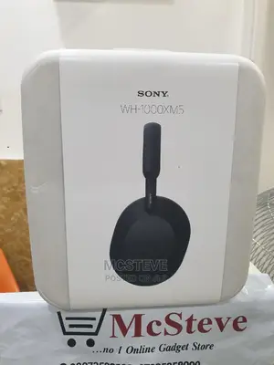 Sony WH-1000 XM5 Industry Leading Noise Cancelling Headphone