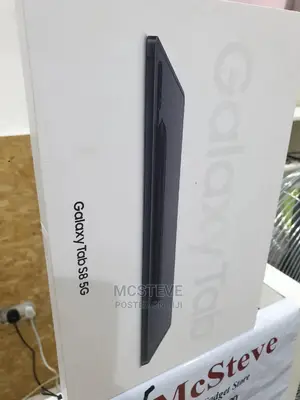 New Samsung Galaxy Tab S8 128 GB Black