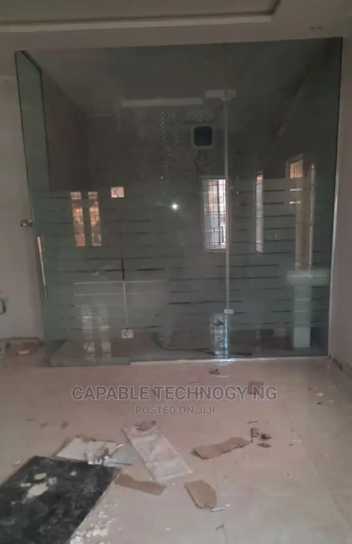 Constructed Gass Door Work