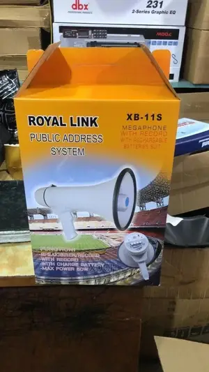 Megaphone With Record and Rechargeable Battery