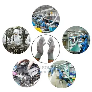 Clean and Neat Safety Fabric Gloves