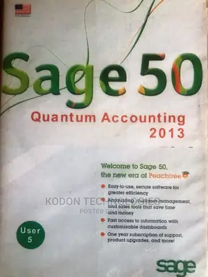 Sage 50 Quantum 2013 5user Perpetual License