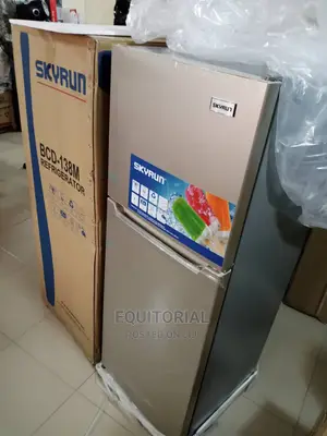 Skyrun BCD-138m Refrigerator Silver Color