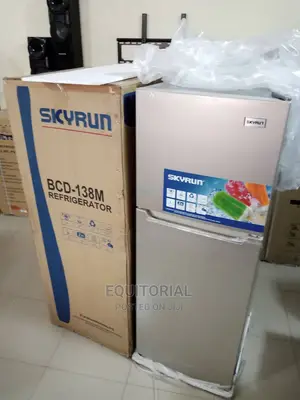 Skyrun Double Door Brand New Refrigerator BCD-138m - 138ltrs