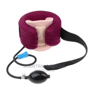 Portable Air Cervical Neck Traction Headache Back Soft Brace