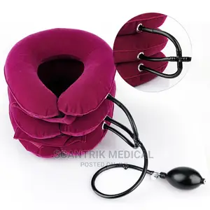 Cervical Neck Traction Device Inflatable Neck Brace Breathab