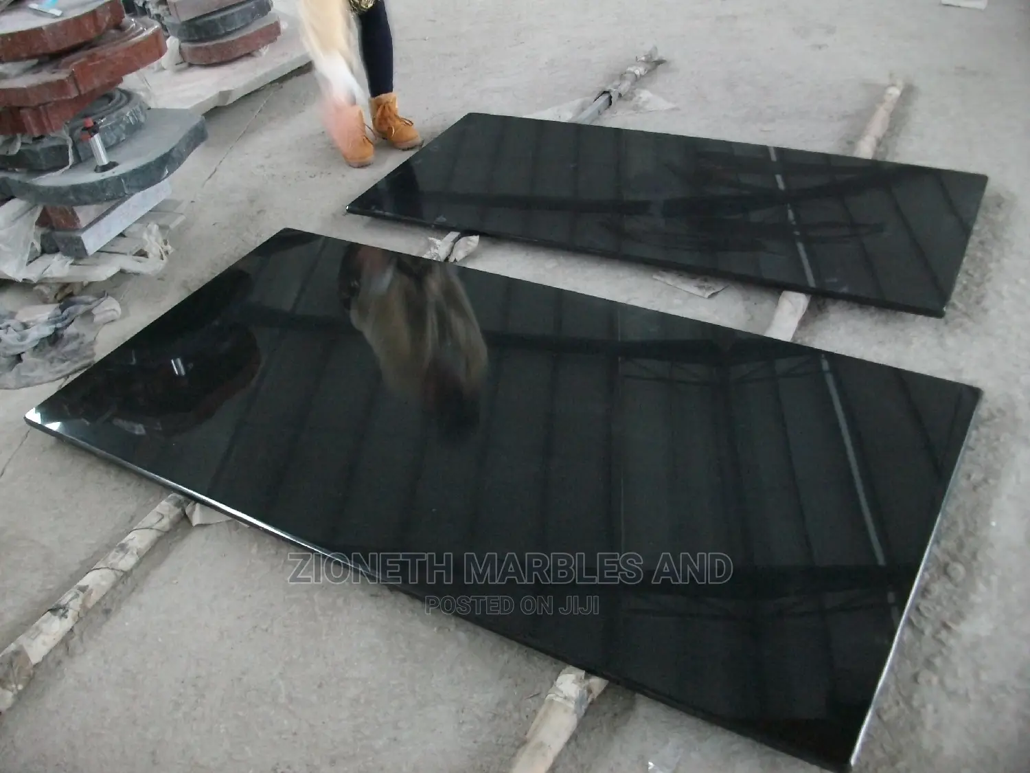 Absolute Black Granite Marble Slab